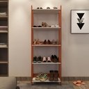 Ver imagem 1 de Sapateira com 3 Prateleiras para Quarto ou Hall de Entrada com Sapatas Plásticas Nos Pés - Nature Co