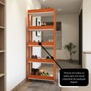 Ver imagem 7 de Sapateira com 3 Prateleiras para Quarto ou Hall de Entrada com Sapatas Plásticas Nos Pés - Nature Co