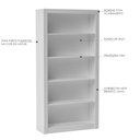 Ver imagem 2 de Estante para Livros Branco - Pnr Móveis