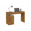 Ver imagem 4 de Mesa Escrivaninha Juvenil Melissa c/ 1 Porta e 1 Gaveta Branco - Permóbili