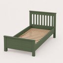 Ver imagem 2 de Cama de Solteiro de Madeira Maciça Ecoconfort - Verde