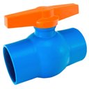 Ver imagem 1 de Registro Esfera Roscavel 2 Polegadas Irrigação Azul Viqua