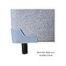 Base Box com Baú Casal Linho Cinza 1,38 X 1,88 Reforçada - 9