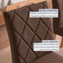 Ver imagem 5 de Conjunto 8 Cadeiras para Sala de Jantar Arthus