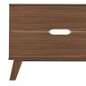 Rack TV 75" 2 Gavetas e Nichos Multimóveis CR45178 Cedro/Off White - 3