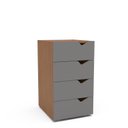 Ver imagem 2 de Gaveteiro 4 Gavetas 71cm X 40cm Porto