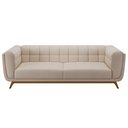 Ver imagem 6 de Sofá Living Decorativo 2 Lugares 180cm Bellart M22 Linho Cru - Mpozenato