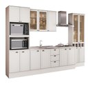 Ver imagem 5 de Cozinha Completa Milla Basic 15 Portas 3 Gavetas MDF 340cm Branco