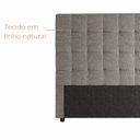 Ver imagem 6 de Cabeceira Para Cama Box Nala Babus Casal Estofadas em linho