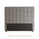 Ver imagem 5 de Cabeceira Para Cama Box Nala Babus Casal Estofadas em linho