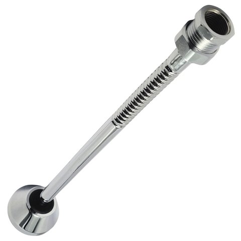 Tubo Ligação Corrugado Deca Cromado 30cm Mictório Docol com Canopla 4606176dcl