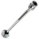 Ver imagem 1 de Tubo Ligação Corrugado Deca Cromado 30cm Mictório Docol com Canopla 4606176dcl