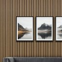 Ver imagem 3 de Painel Ripado Madeira PVC 2,9m X 16cm Open Star