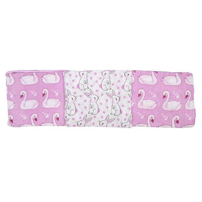 CUEIRO SWADDLE OS FILHOTES FOFINHO SOFT: rosa