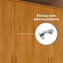 Ver imagem 7 de Guarda Roupas 100% Mdf 4 Portas 187cm Greco 181 Espazzo Madetec