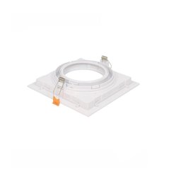 Spot Recuado de Embutir Quadrado Móvel Mr16 Branco Taschibra - 3