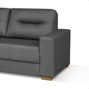 Ver imagem 7 de Kit 4 Pé Retangular Madeira Maciça 5cm Resistente para Sofás Estofados Cama Móveis
