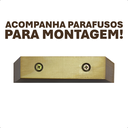 Ver imagem 2 de Kit 4 Pé Retangular Madeira Maciça 5cm Resistente para Sofás Estofados Cama Móveis