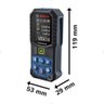 Trena a Laser 50 Metros Bluetooth Verde Glm 50-27 Cg Bosch - 5