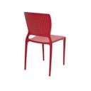 Ver imagem 1 de Kit 6 Cadeiras Safira Vermelha Tramontina 92048/040