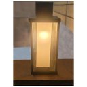 Ver imagem 4 de Arandela Aluminio Reflex M Vidro Ambar