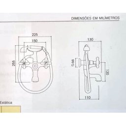 Misturador para Banheira Deca Cromado - 1430C52 - 5 Misturador para Banheira Deca Cromado - 1430C52 - 5