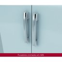 Ver imagem 5 de Guarda Roupa Casal 6 Portas 3 Gavetas Julian Espresso Móveis Branco