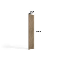 Fechamento de Cozinha Modulado Maxxi G739 52x240cm Canela - Kappesberg - 3