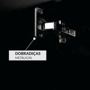 Ver imagem 5 de Rack Retrô Shop 2,18m para TV 70" Preto/Cedro – Moderno, Aconchegante e de Alta Qualidade