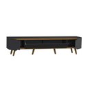 Ver imagem 3 de Rack Retrô Shop 2,18m para TV 70" Preto/Cedro – Moderno, Aconchegante e de Alta Qualidade
