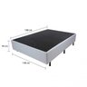 Cama Box Casal Molas Bonnel Pillow Top Montreal 68x138x188cm Luckspuma - 9