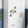 Guarda Roupa de Bebê 100% MDF 4 Portas 2 Gavetas Fly - 9