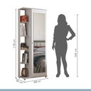 Ver imagem 3 de Sapateira com Espelho Nina 100% MDF