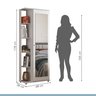 Sapateira com Espelho Nina 100% MDF - 3