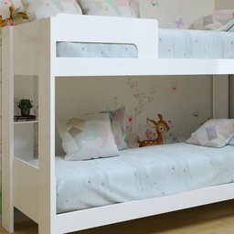 Beliche 100% MDF com Prateleira Vegas - 8