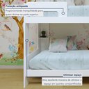 Ver imagem 2 de Beliche 100% MDF com Prateleira Vegas