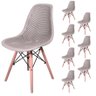 Cadeira Charles Eames Eifell Colmeia Cor:nude;quantidade:8 - 1