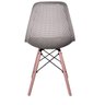 Cadeira Charles Eames Eifell Colmeia Cor:nude;quantidade:8 - 4