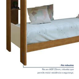 Beliche 100% MDF com Prateleira Vegas - 6