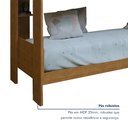 Ver imagem 6 de Beliche 100% MDF com Prateleira Vegas