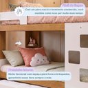 Ver imagem 5 de Treliche 100% MDF com Prateleira Vegas Branco/Ypê