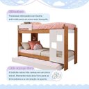 Ver imagem 6 de Treliche 100% MDF com Prateleira Vegas Branco/Ypê