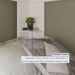 Treliche 100% MDF com Prateleira Vegas - 9