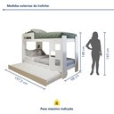 Ver imagem 3 de Treliche 100% MDF com Prateleira Vegas