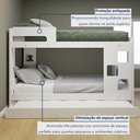 Ver imagem 6 de Treliche 100% MDF com Prateleira Vegas Branco