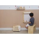 Ver imagem 6 de Painel Lousa Infantil de Madeira para Desenho e Pintura – com Bobina de Papel