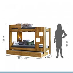 Treliche 100% MDF com Prateleira Vegas - 3