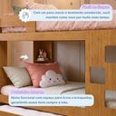 Ver imagem 6 de Treliche 100% MDF com Prateleira Vegas Marrom/Ypê