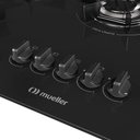 Ver imagem 6 de Cooktop Mueller 5 Bocas Queimador Ultra Chama Mcg5bb Bivolt