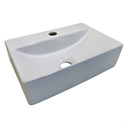 Ver imagem 2 de Cuba Sobrepo Laguna Retangular 36x25cm Branco Brilhante - Primeira Linha Qualidade A